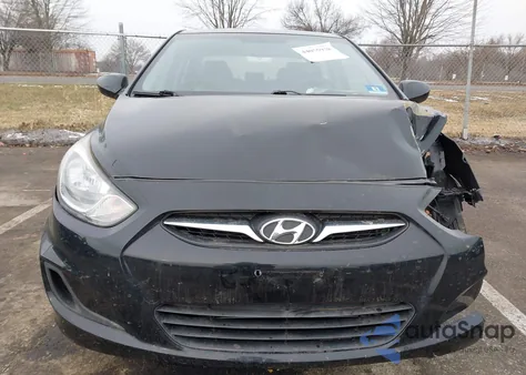 2013 Hyundai Accent Gls from USA, damaged, VIN KMHCT4AE3DU301037